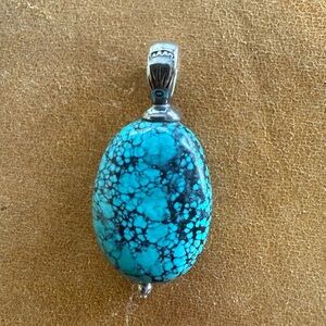 Silpada Turquoise and Sterling Silver Pendant